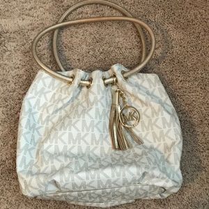 Leather Michael Kors purse